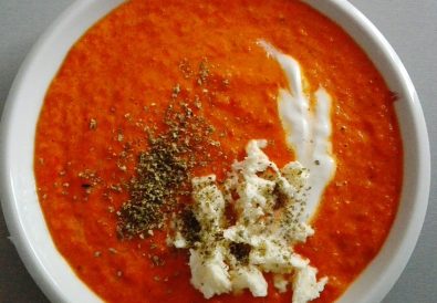 Krem paprykowo-pomidorowy, czyli zupa pachnąca Italią
